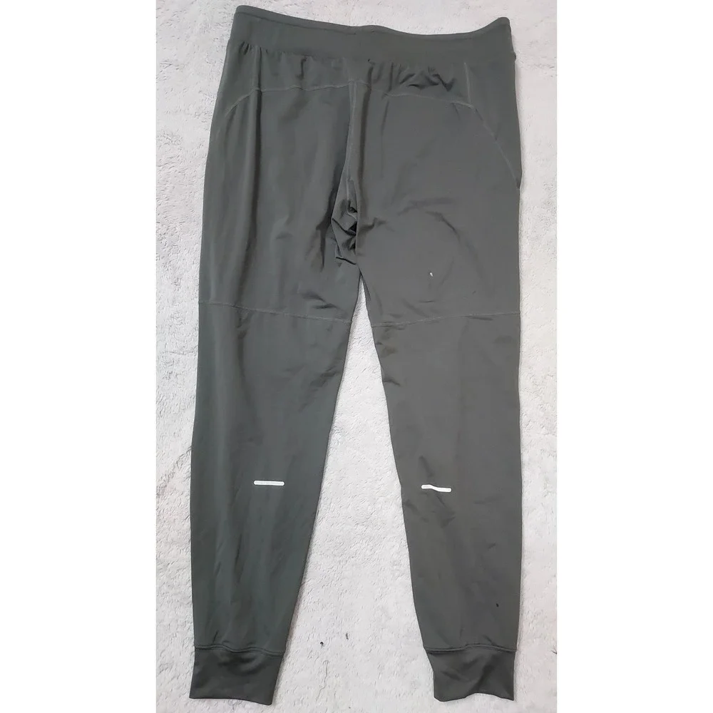 Fabletics Pant Mens XL Athletic Altitude Slim Fit Jogger Gray Drawstring Running